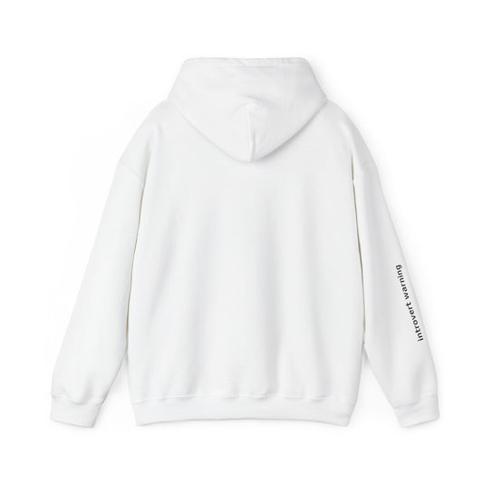 White Hoodie - I'm Fine, Just don't talk to me Unisex Sweatshirt