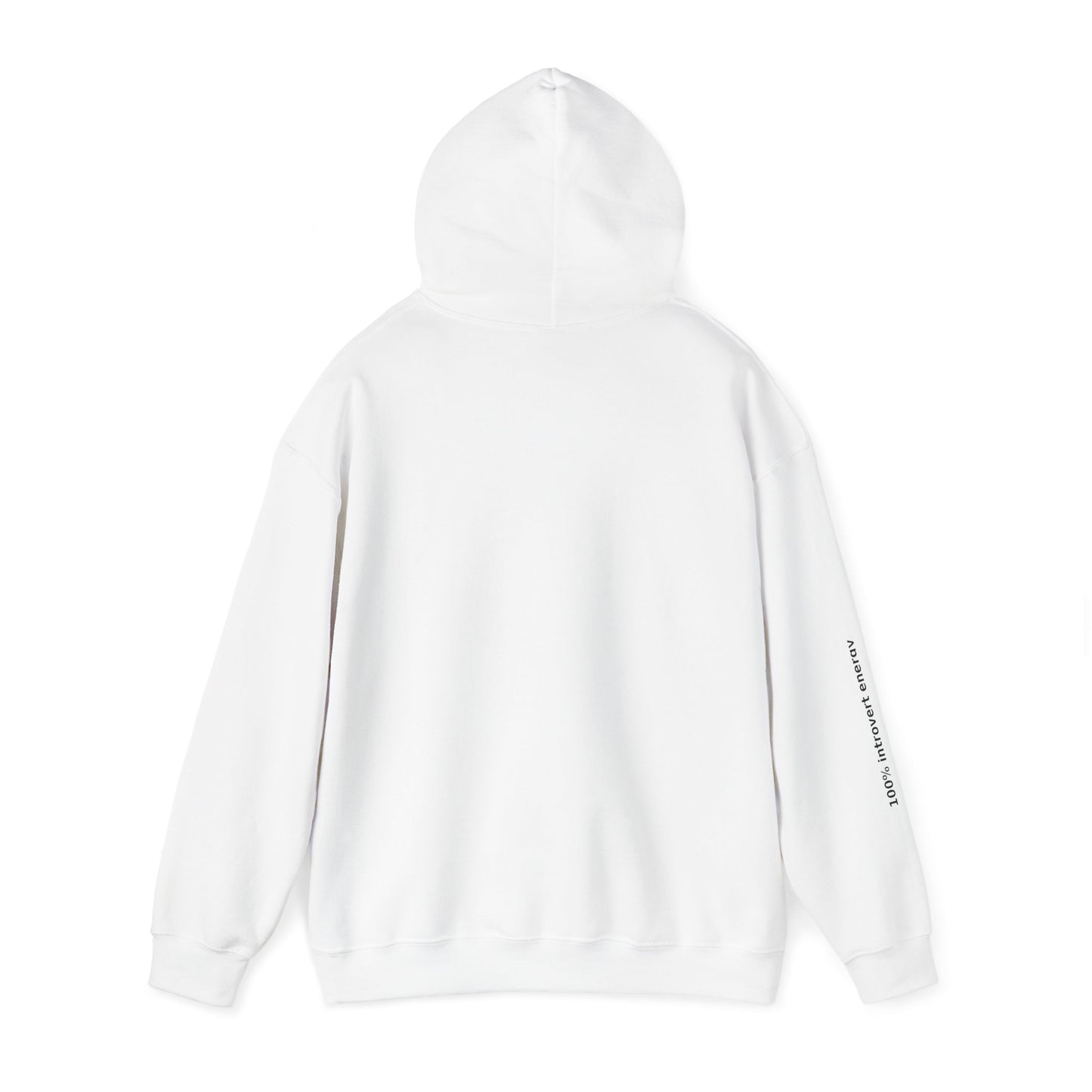 Social Interaction Unisex Hoodie – Fun Statement Sweatshirt for Introverts – Perfect Gift for Friends